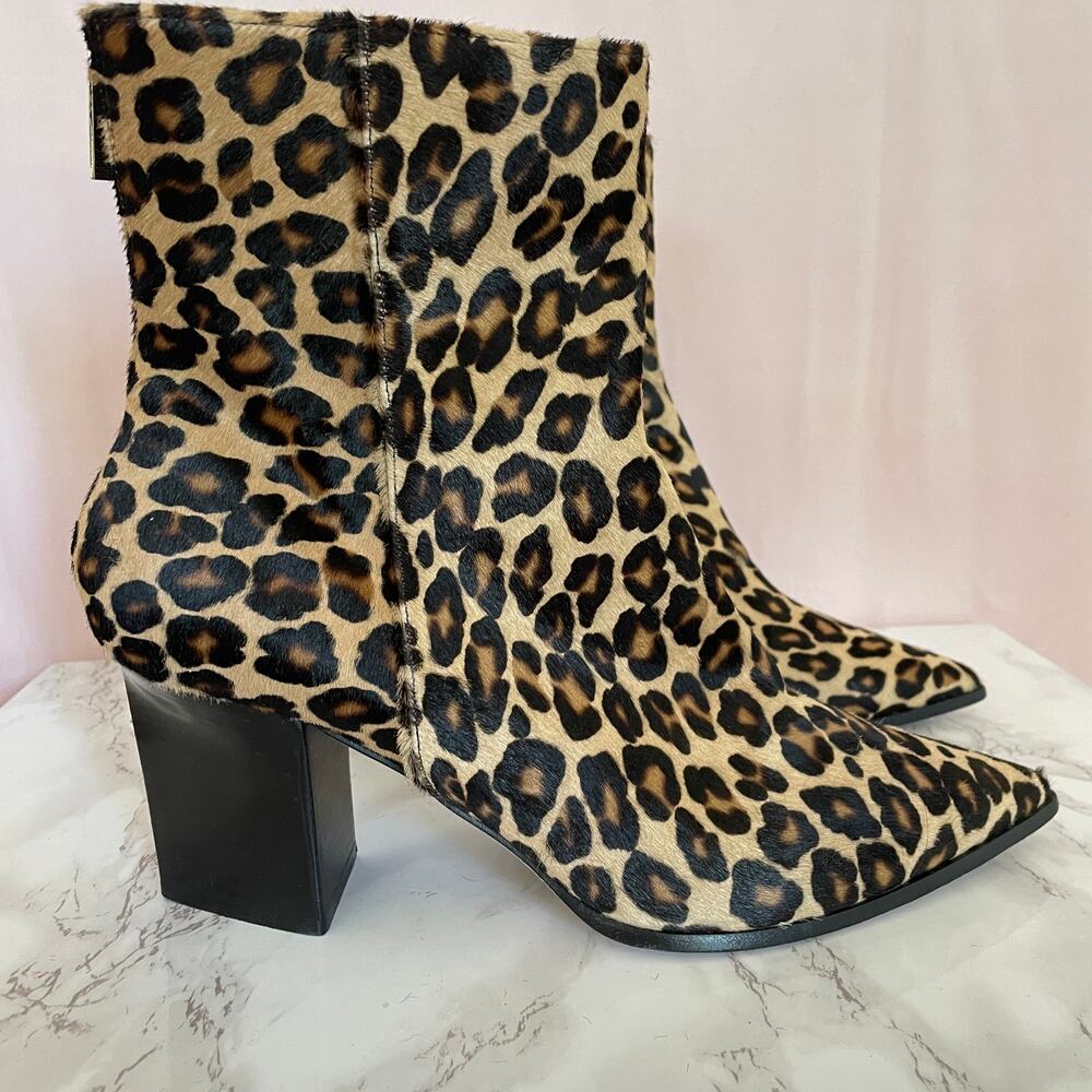 Leopard Tamara Melon Booties 41